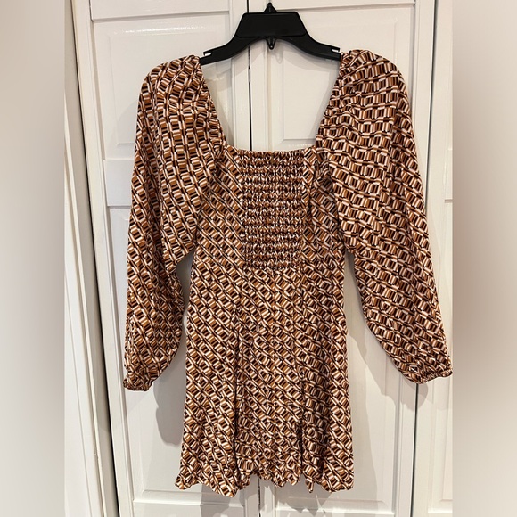 NWOT Faithfull the Brand Robe Courte Boyd Dress - Picture 5 of 6